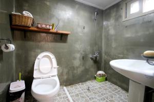Koupelna v ubytování Moran Guesthouse