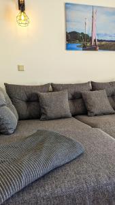 Postel nebo postele na pokoji v ubytování Speicher Barth - Superior-Hotel