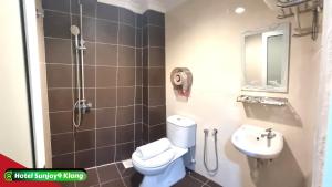 Vannituba majutusasutuses Hotel Sunjoy9 Klang