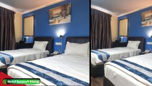 Voodi või voodid majutusasutuse Hotel Sunjoy9 Klang toas