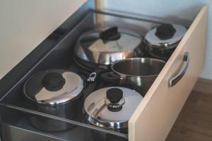 Kuchyňa alebo kuchynka v ubytovaní Alpenherz Apartments