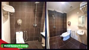 Vannituba majutusasutuses Hotel Sunjoy9 Klang