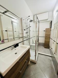 Kylpyhuone majoituspaikassa Casa Mirosa