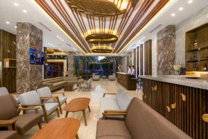 Posezení v ubytování Aria Grand Hotel & Spa + 37 fotografií