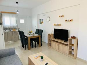TV a/nebo společenská místnost v ubytování Escape Rooms