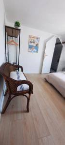 Posteľ alebo postele v izbe v ubytovaní Chambres d'hôtes Domaine La Touche