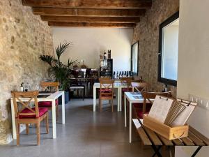Restaurace v ubytování Can Clotas Hotel Masia