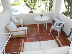 Posedenie v ubytovaní MojacarProperty, Apto El Palmeral