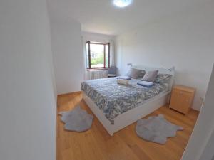 Krevet ili kreveti u jedinici u okviru objekta Apartment Adria Lovran