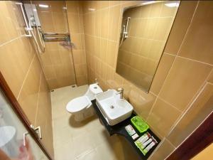 Koupelna v ubytování Yaou Hotel + 37 fotografií