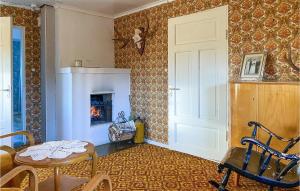 Χώρος καθιστικού στο 3 Bedroom Awesome Home In Nybofjäll