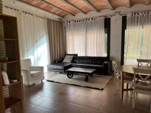 Posezení v ubytování Can Clotas Hotel Masia