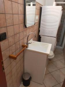 Koupelna v ubytování Residenza Giulia e Marco