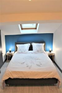 Ένα ή περισσότερα κρεβάτια σε δωμάτιο στο Le Chartreuse