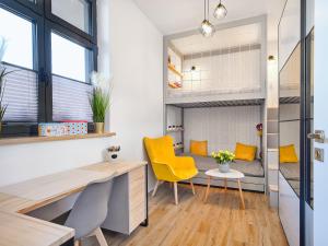 Posezení v ubytování Villa Łeba Pokoje & Apartamenty