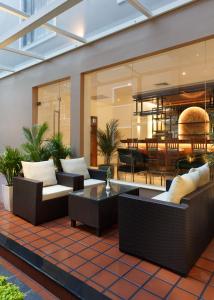 Area soggiorno di Hotel Thrive, A Tropical Courtyard