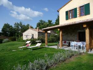 Zahrada ubytování Podere Sant'Angelo