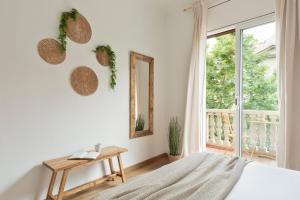 Posteľ alebo postele v izbe v ubytovaní KeyFamily Sweet Home