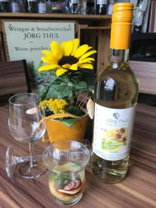 Nápoje v ubytování Weingut und Gästezimmer Jörg Thul