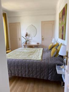 Postel nebo postele na pokoji v ubytování Villa Fresquet