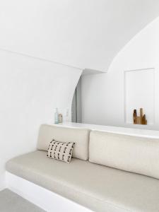 Ліжко або ліжка в номері Marousi Cycladic House with private pool