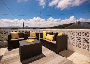 A seating area at Casa Bértolo