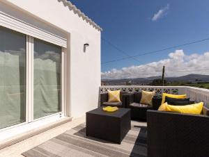 A seating area at Casa Bértolo