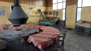A seating area at Sevan - Tsovazard Beach House