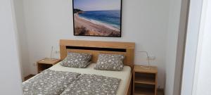 Postel nebo postele na pokoji v ubytování Rooms Magdalena Krk