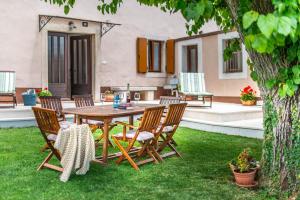 Zahrada ubytování House nona Roza