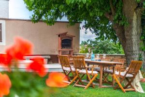 Zahrada ubytování House nona Roza