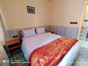 Chalets ITO Atlas Timnay客房内的一张或多张床位
