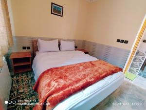 Chalets ITO Atlas Timnay客房内的一张或多张床位