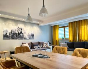 Posedenie v ubytovaní Apartament Wilcza Jama z kominkiem - Viva pod Giewontem Apartamenty