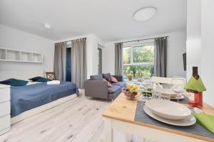 Posedenie v ubytovaní Central SouthStar Apartments - Gwiaździsta - FREE PARKING by Noclegi Renters