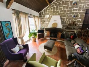 Χώρος καθιστικού στο Casa da Xica - Refúgio de Campo