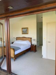 Postel nebo postele na pokoji v ubytování Stunning location on Rutland Water