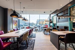 Khu vực ghế ngồi tại Premier Inn Essen City Centre