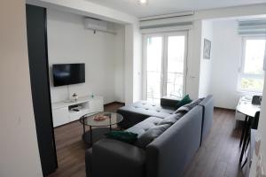 TV a/nebo společenská místnost v ubytování Royal Apartmani