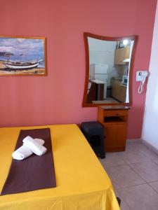 Postel nebo postele na pokoji v ubytování AGATHA appartments PALIOURIA