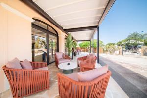 Hotel Brin d'Azur - Saint Tropez的休息区