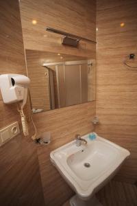 Koupelna v ubytování Hotel Irise
