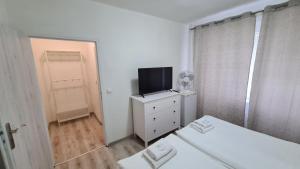 Ένα ή περισσότερα κρεβάτια σε δωμάτιο στο Hotel Union