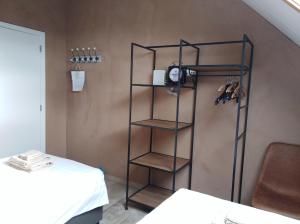 Postel nebo postele na pokoji v ubytování 't Hooghe Licht Bed & Breakfast