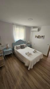 Letto o letti in una camera di Apartamento Adriano