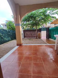 Patio alebo iná vonkajšia časť ubytovania Mi casita