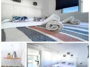 Łóżko lub łóżka w pokoju w obiekcie Payen Corralejo by Best Holidays Fuerteventura