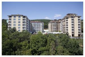 The building in which az apartmanhoteleket is located