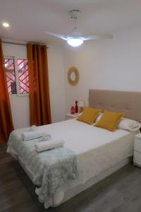Postel nebo postele na pokoji v ubytování Apartamento céntrico recién reformado