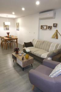 Posezení v ubytování Apartamento céntrico recién reformado